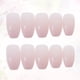thumbnail image 2 of 24 piezas de color atractivo uñas postizas pegatinas de uñas postizas punta de uñas artificiales adorno corporal para mujeres niñas (rosa), 2 of 6
