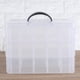 thumbnail image 3 of Caja de Almacenamiento de Plástico Transparente Tres Capas Caja de Almacenamiento de Divisores Separables Caja de Herramientas de Organizador Artesanal para Anillos Pendientes ANGGREK Otros, 3 of 8
