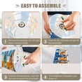 thumbnail image 5 of YAZAOO Table Lamp Creative Turtle Escape Pattern Simple Pattern Night Light, 5 of 8