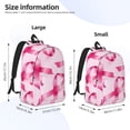 thumbnail image 6 of Wukai Breast Cancer Ribbons Awareness Paper Reusable Cosmetic bag,Travel Toiletry Organizer Capacity,Waterproof Puzzle Bags, 6 of 7