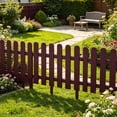 thumbnail image 5 of COM1950s Garden Fence Decorative Border, Plastic Fence Edging for Flower Beds, Lawns and Pathways, Small Garden Fence with Ground Studs, Portable Outdoor Yard Fence for Landscaping and Patio Use, 5 of 7
