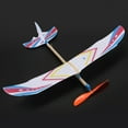 thumbnail image 5 of 4X Elastic Rubber Band Powered DIY Foam Plane Model Kit Aircraft Educational Toy, 5 of 9