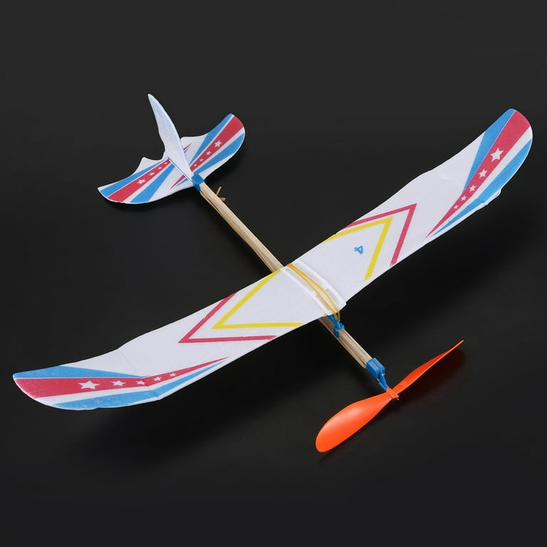 Elastic band store powered plane