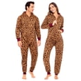 thumbnail image 2 of Skylinewears Jumpsuits Unisex Sleepwears One Piece Non Footed Pajama Adult Playsuit, 2 of 5
