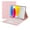 Pink, variant on Touch Keyboard Case for iPad (A16) 11th Generation 11 Inch (2025), iPad 10th Generation 10.9 Inch (2022) with Pencil Holder - Magnetically Detachable Touch Bluetooth Keyboard