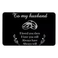 thumbnail image 3 of Kezqiaxn Personalized Engraved Message Metal Card for Men, Valentines Anniversary Birthday Christmas - Sentimental Engraved Wallet Inserts for Him Boyfriends Husband From Girlfriend Wife, 3 of 3