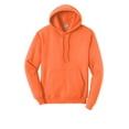 thumbnail image 5 of Port & Company Core Fleece Pullover Hooded Sweatshirt-M (Neon Orange), 5 of 6