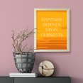 thumbnail image 3 of Designs ByLITA Happiness depends upon ourselves - Aristotle 2, 11 x 14 Wooden FRAMED Print Inspirational Wall Art, 3 of 3