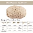 thumbnail image 4 of 3Skeins Chenille Yarn Blanket Yarn 3x100g/10.5oz Gauge 5# Bulky Polyester Soft Knitting for Crochet Weaving Bag Scarf Hat, 3x68m(223yds), 4 of 7
