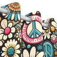 thumbnail image 3 of Daisy Flower Peace Symbol Black Out Curtains 84 Inch Length for Bedroom Living Room Windows 2 Panels Set, 3 of 6