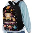 thumbnail image 4 of Uorisanigo Sunflower Black Cat School Backpack Kids 17 inch Elementary Kindergarten Casual Sport Daypack Bag for School, Camps and Travel with Adjustable Padded Straps, 4 of 6