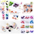 thumbnail image 2 of 90 Uds. Flores secas para uñas, 36 colores, arte 3D para uñas, flores reales, pétalos secos naturales, decoración de hojas para decoración de manicura, 2 of 5