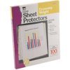 Charles Leonard 2317628 Sheet Protectors, Economy Weight - Clear, 100 per Box - Case of 5