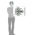 thumbnail image 3 of Large Antique Design Vinyl Chandelier Wall Decal Art, 3 of 4
