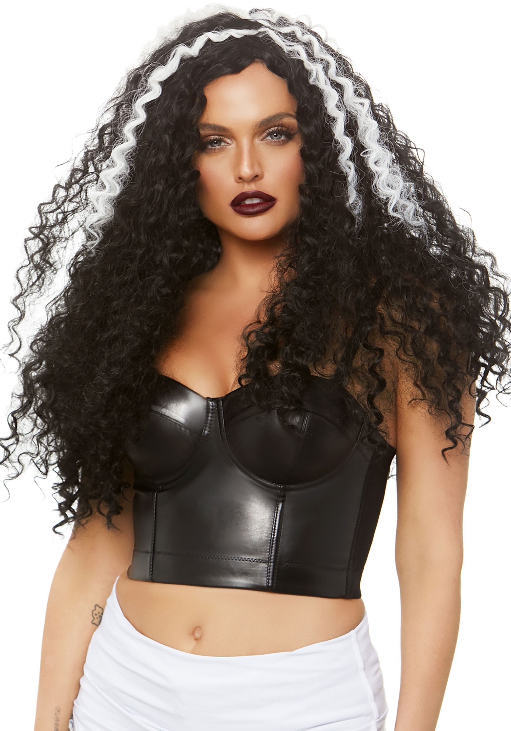 womens black wig