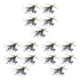 thumbnail image 2 of Ramo de flores artificiales Billuyoard 5 unids/set púrpura bajo mantenimiento, 2 of 6