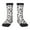 2 Black-1, variant on Music Player Pattern Children's Socks, Socks Gifts ,kids Crew Soft Cotton Socks , Moisture-Wicking, Durable, Ideal for Daily Wear & Sports