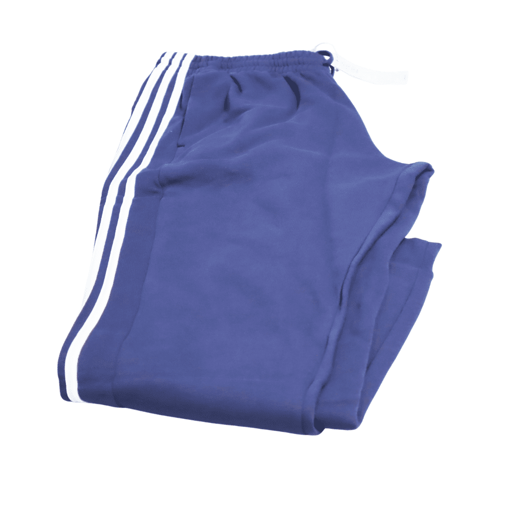 adidas Men's Essentials Fleece Tapered Cuffed 3-Stripes Pants Legend Ink XL