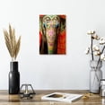thumbnail image 2 of Elephant Stock Indian Festival Elephant Wall Art - Vertical Canvas Wall Art - Living Room Wall Decor - Animal Canvas - Brown And Red Decor - 8" x 12", 2 of 4
