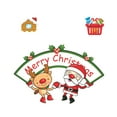 thumbnail image 2 of static sticker fridge PVC sticker fridge PVC decal Christmas static sticker Christmas PVC static sticker, 2 of 9