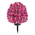 thumbnail image 2 of Colorful Artificial Hydrangea Flowers with Ground Spike, UV Resistant Faux Plants for Garden, Yard, Patio, Front Porch & Outdoor Decor, 2 of 5