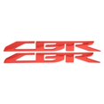 thumbnail image 2 of 2PCS Soft Plastic Motorcycle Sticker forCBR 250r 250rr 500r 650r 650f 954, Waterproof Decor, Easy to Apply, 2 of 7