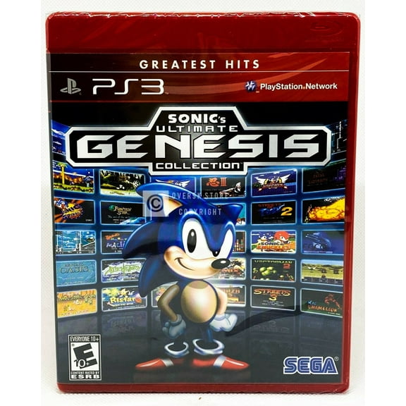 Sonics Ultimate Genesis Collection - PS3 - Brand New