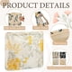 thumbnail image 3 of Set de 4 bolsas de maquillaje Abbylike Floral de pana, 3 of 5