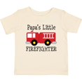 thumbnail image 3 of Inktastic Papa's Little Firefighter Boys Baby T-Shirt, 3 of 5