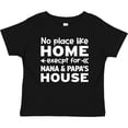 thumbnail image 3 of Inktastic No Place Like Home Except for Nana & Papa's House Boys or Girls Baby T-Shirt, 3 of 5