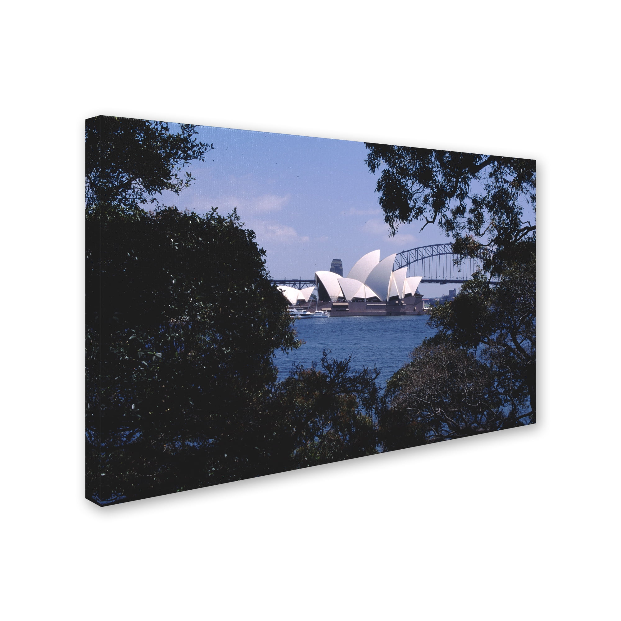 Trademark Fine Art 'Sydney Opera House' Canvas Art by Robert K Jones