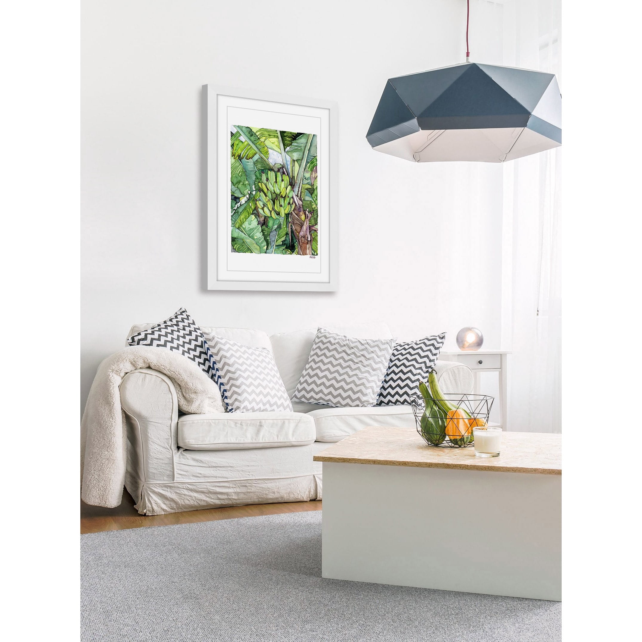 Marmont Hill "Banana Tree" by Rachel Byler Framed Painting Print