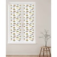 thumbnail image 2 of Window Privacy Film Sage Green Boho Stained Glass Window Film Decorative Sun Block Window Cover Abstract Color Block Bohemian Window Clings Static Adhesive Sticker for Bathroom 23.6"x78.7", 2 of 7