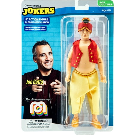 Mego Action Figure, 8” Impractical Jokers - Joe Gatto, Genie (Limited Edition Collector’s