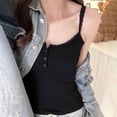 thumbnail image 7 of Ashirexll Sleeveless Tops for Women, Tank Tops for Women, Summer Casual Loose Solid Color Lace Camisole Tank, 7 of 7