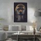 thumbnail image 4 of Cuadro Mujer Africana moderno Joyas Doradas Marco Plateado Arte Moderno Maxigráfica Shop Cuadro Africana Cultural, 4 of 4