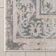 thumbnail image 3 of Well Woven Kensington Marjorie Modern Kids Shag Oriental Ivory Plush Pile 5'3" x 7'3" Area Rug, 3 of 7