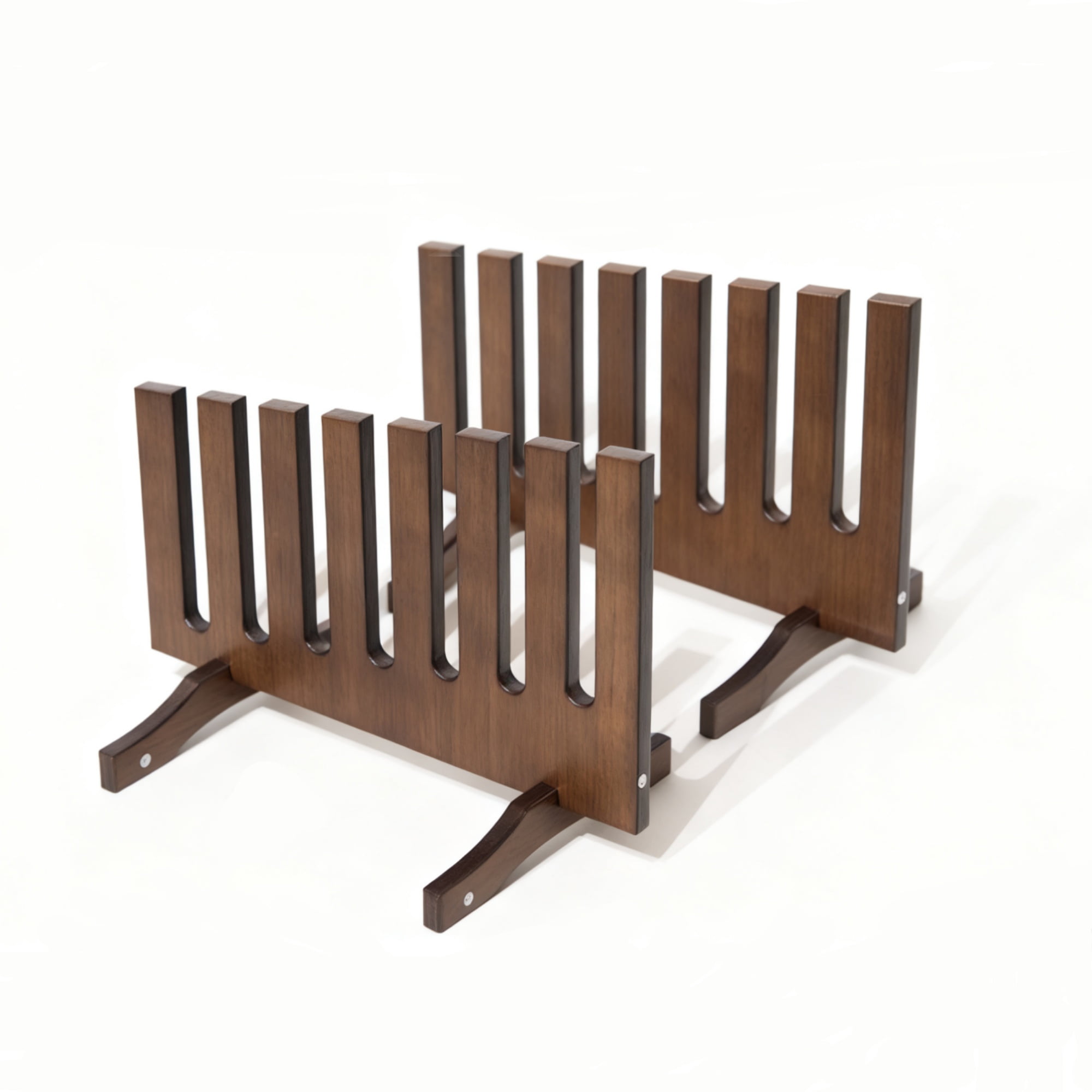 LAUSAINT HOME Solid Wood Topper Storage Rack, Free Standing Board Holder for Board Game Table Panels
