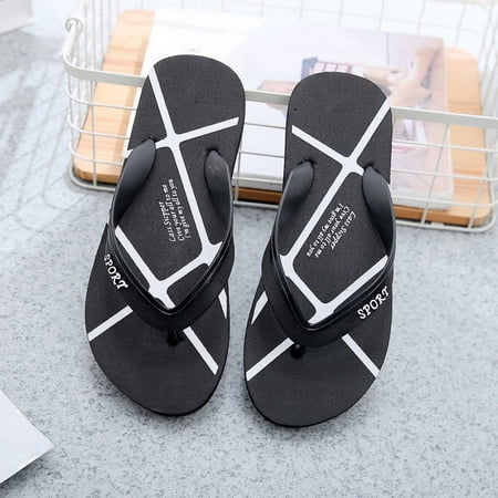 

Yolai Men S Summer Flip Flop Beach Non Slip Flat Clip Sandals