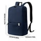 thumbnail image 2 of Mochila para cosméticos de mujer, Mochila para adolescentes, Mochila casual para viajes, Mochila azul oscuro, 2 of 2