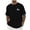 Black, variant on Men's UPF 50+ Sun Protection Shirts Swim SPF UV Quick Dry Short Sleeve T-Shirts for Athletic Fishing Rash Guard