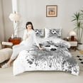 thumbnail image 4 of Homewish Sport Soccer 3 Pieces Queen Comforter Set For Children Teens Adults,Graffiti Splash Ultra Soft Bedding Sets,Gamer Football Bedding Comforter Set,Ultra Soft Home Decor,Reversible, 4 of 8