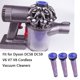 thumbnail image 4 of Paquete de 3 filtros de repuesto para Dyson V6 V7 V8 Prefiltro de repuesto lavable para Dyson Dc58 Dc59 Dc61 Dc62 Piezas y accesorios Reemplace Baobao, 4 of 5