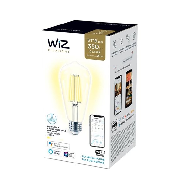 Foco Inteligente WiZ St19 Claro Luz Cálida