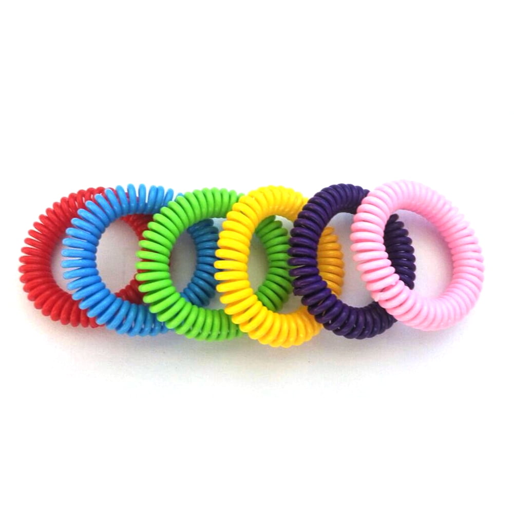 Natural mosquito repellent bracelet for children, mosquito repellent spring ring