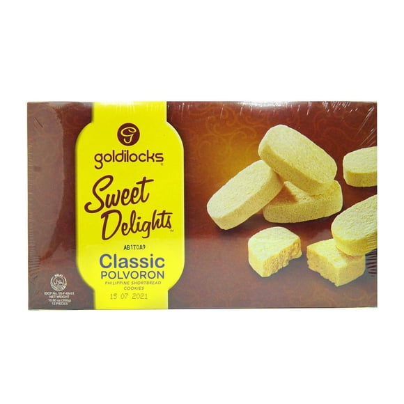 Goldilocks Polvoron Classic Philippine Shortbread Cookies