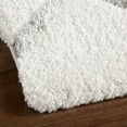 thumbnail image 3 of Everloom Carmen Cosmo Modern Diamond Area Rug, Ivory/Silver, 5'2"x7'2", 3 of 8