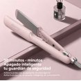 thumbnail image 2 of plancha de pelo profesional perma, alisador y rizador con panel ancho, temperatura ajustable y apagado inteligente, para cabello liso y sedoso, 2 of 7