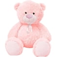 thumbnail image 1 of PELUCHERIA | Oso de Peluche Gigante Suave y Bonitos. Osos Gigantes de Peluche Esponjoso y Resistente. Tam: 120 cm. Elaborado en poliéster. Peluche Gigante (Pink), 1 of 5