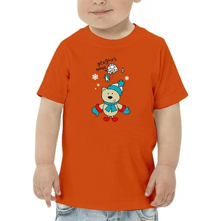 

Baby Bear And Penguin T-Shirt Toddler -Image by Shutterstock 2 Toddler
